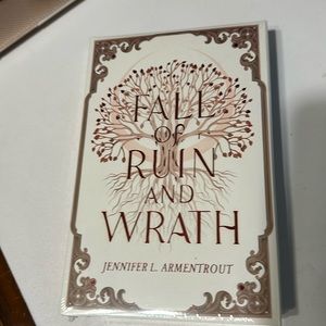 September 2023 bookish box Fall of Ruin and Wrath